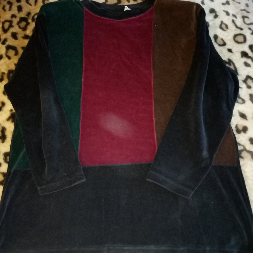 Gloria Vanderbuilt Long sleave shirt Sweater Size L
